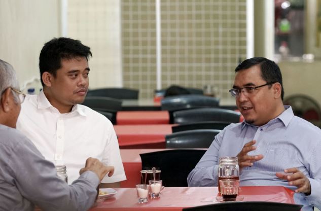 Pertemuan Bobby dengan Politisi PKS M. Hafez