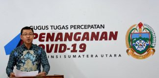 Juru Bicara Gugus Tugas Percepatan Penanganan Covid-19 Provinsi Sumut, Mayor Kes. dr. Whiko Irwan
