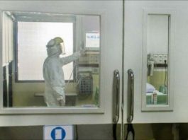 Ilustrasi ruangan isolasi