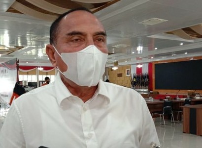 Gubsu Edy Rahmayadi (Foto: Ahmad Arfah/detikcom)