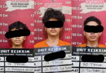 Polisi Ringkus 3 Begal Sadis di Medan, 2 di Antaranya Masih di Bawah Umur