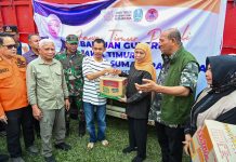 Gubsu ke Tapteng, Wagubsu Tinjau Korban Bencana di Langkat