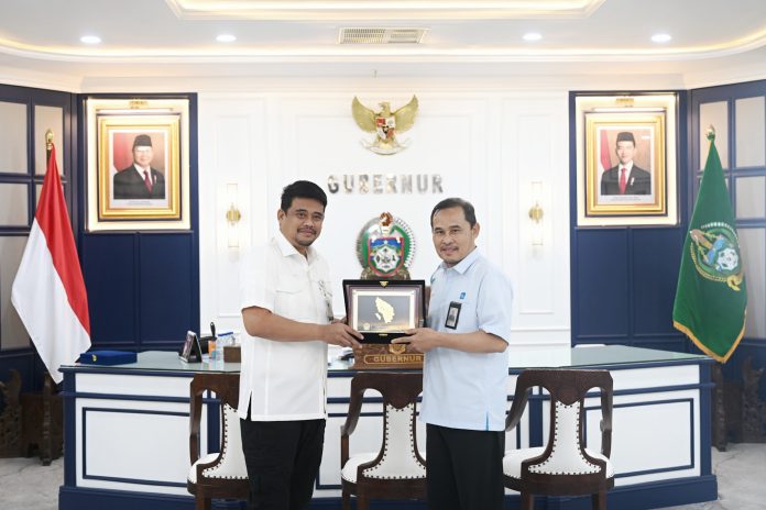 Gubsu_Terima Audiensi GM. PLN IUD Sumut 2