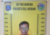 Menyimpan Sabu, Seorang Pria Diamankan Personil Gabungan Sat Narkoba dan Polsek Pantai Labu
