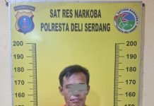 Menyimpan Sabu, Seorang Pria Diamankan Personil Gabungan Sat Narkoba dan Polsek Pantai Labu