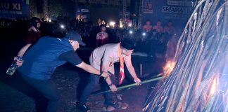 Bobby Nasution Bermalam Bersama Ribuan Pramuka, Api Unggun Kobarkan Semangat Jamdasu XI