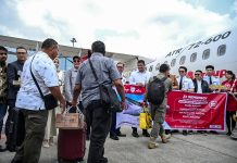 Gubsu Bobby Resmikan Penerbangan Perdana Wings Air Kualanamu–Mandailing Natal