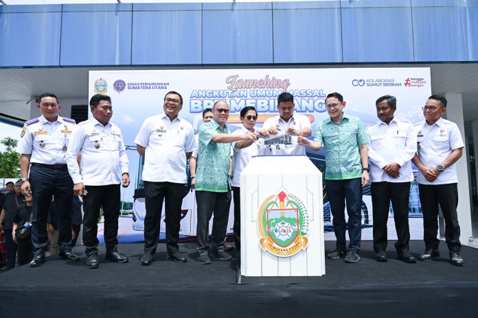 Gubsu_Launching Bus Massal BRT Mebidang 1