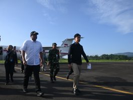Gubernur Bobby Nasution Dampingi Wapres Gibran Tinjau Hunian Tetap dan Infrastruktur di Tapteng