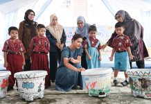 Kahiyang Ayu Ajak Siswa TK/SD Pertiwi Biasakan Hidup Sehat Sejak Dini