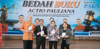 Bedah Buku Actio Pauliana, Fridolin Siahaan Dorong Perlindungan Hak Kreditor dalam Kepailitan